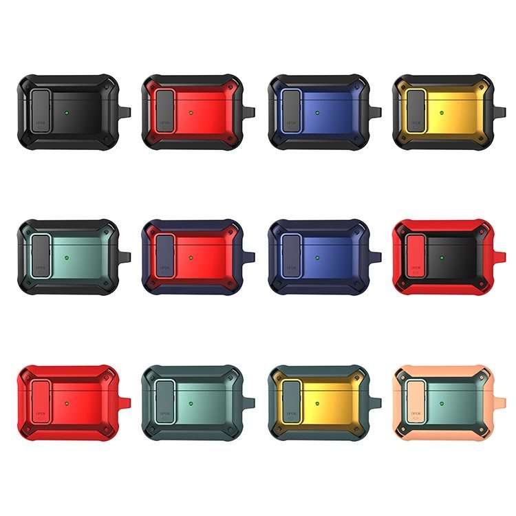 Wireless Earphones Shockproof Bumblebee Silicone Protective Case with Switch For A ... (Red Black)
