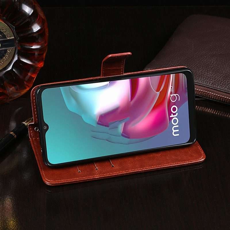 For Lenovo K13 Note idewei Crazy Horse Texture Horizontal Flip Leather Case with Holde ... (Black)