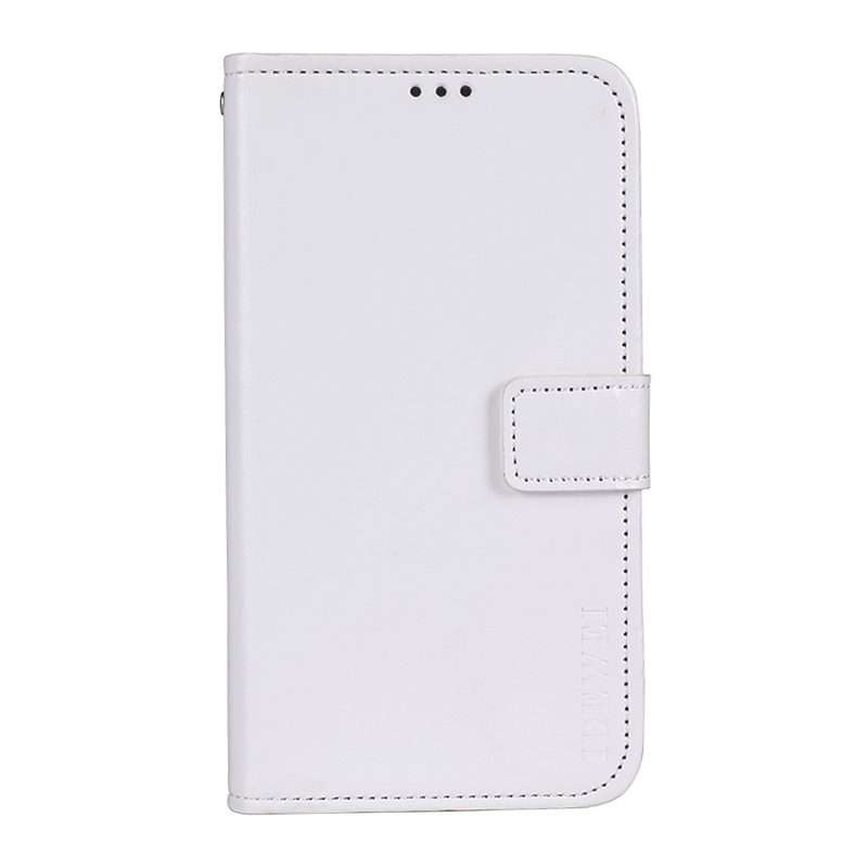 For Lenovo K13 Note idewei Crazy Horse Texture Horizontal Flip Leather Case with Holde ... (White)
