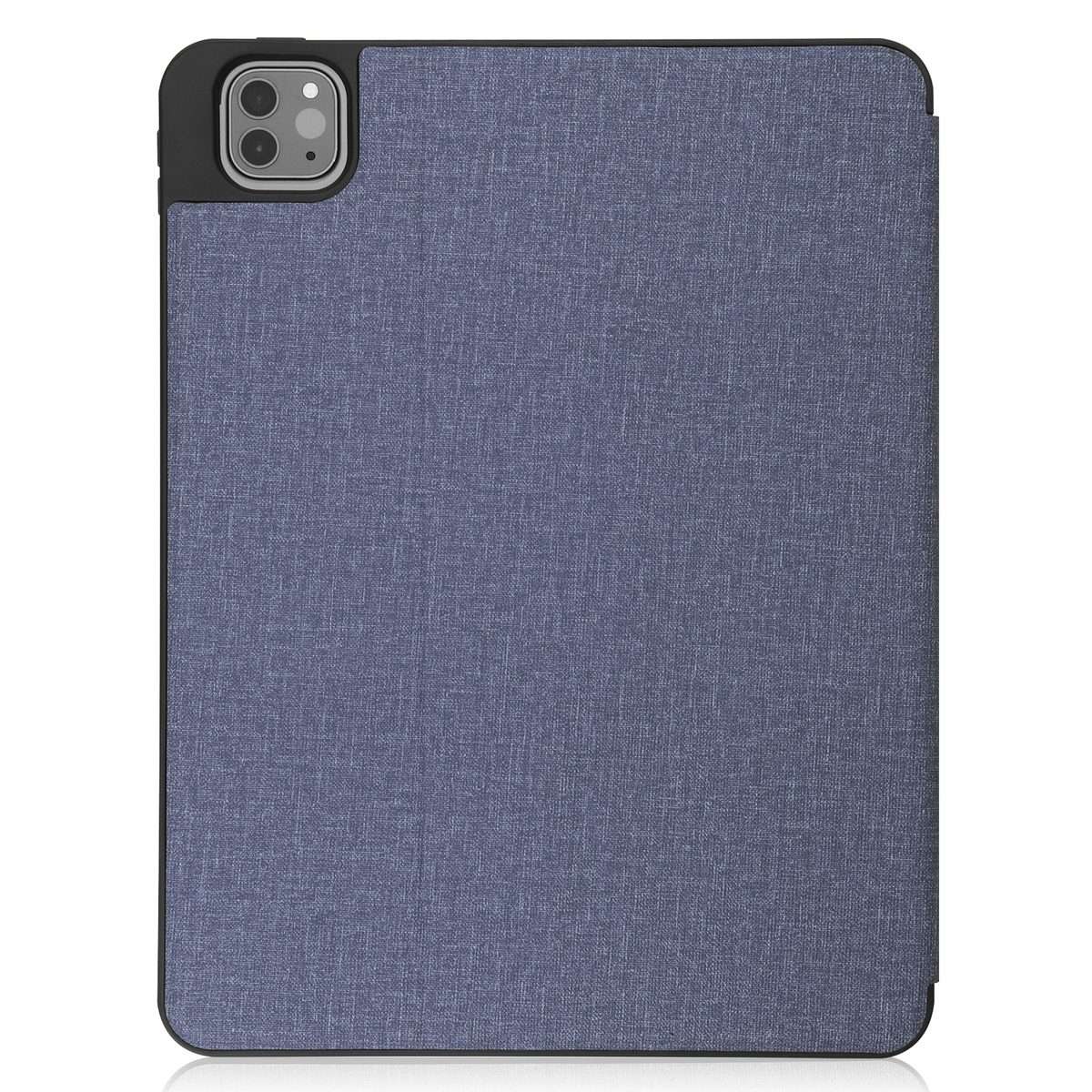 For iPad Pro 11 2022 / 2021 / 2020 / 2018 Cloth Texture TPU Horizontal Flip Leather Tab ... (Blue)