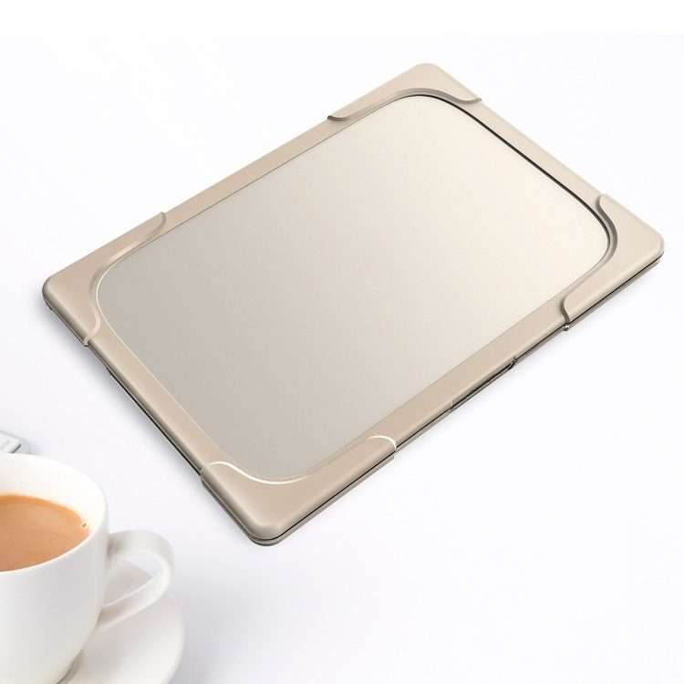 TPU + PC Two-color Anti-fall Laptop Protective Case For Microsoft Surface Laptop 3 / 4 ... (Khaki)