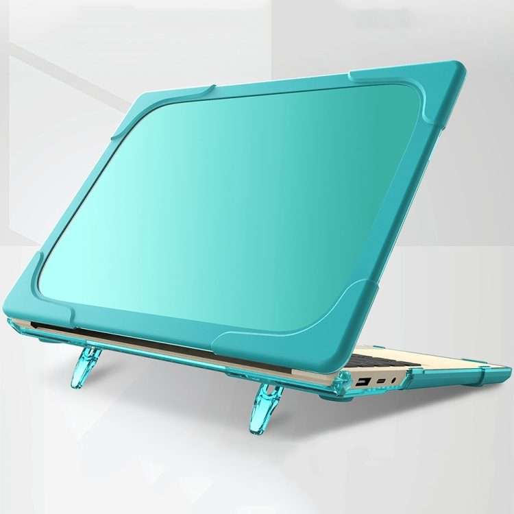 TPU + PC Two-color Anti-fall Laptop Protective Case For Microsoft Surface Go 1 / 2 ... (Sky Blue)