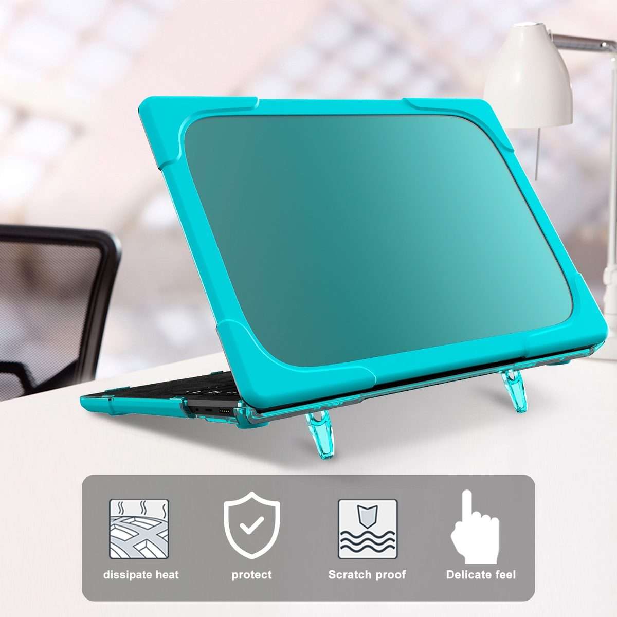 For Microsoft Surface Laptop 2 / 3 / 4 / 5 13.5 inch 1769 / 1867 / 1958 / 1950 Clot ... (Sky Blue)
