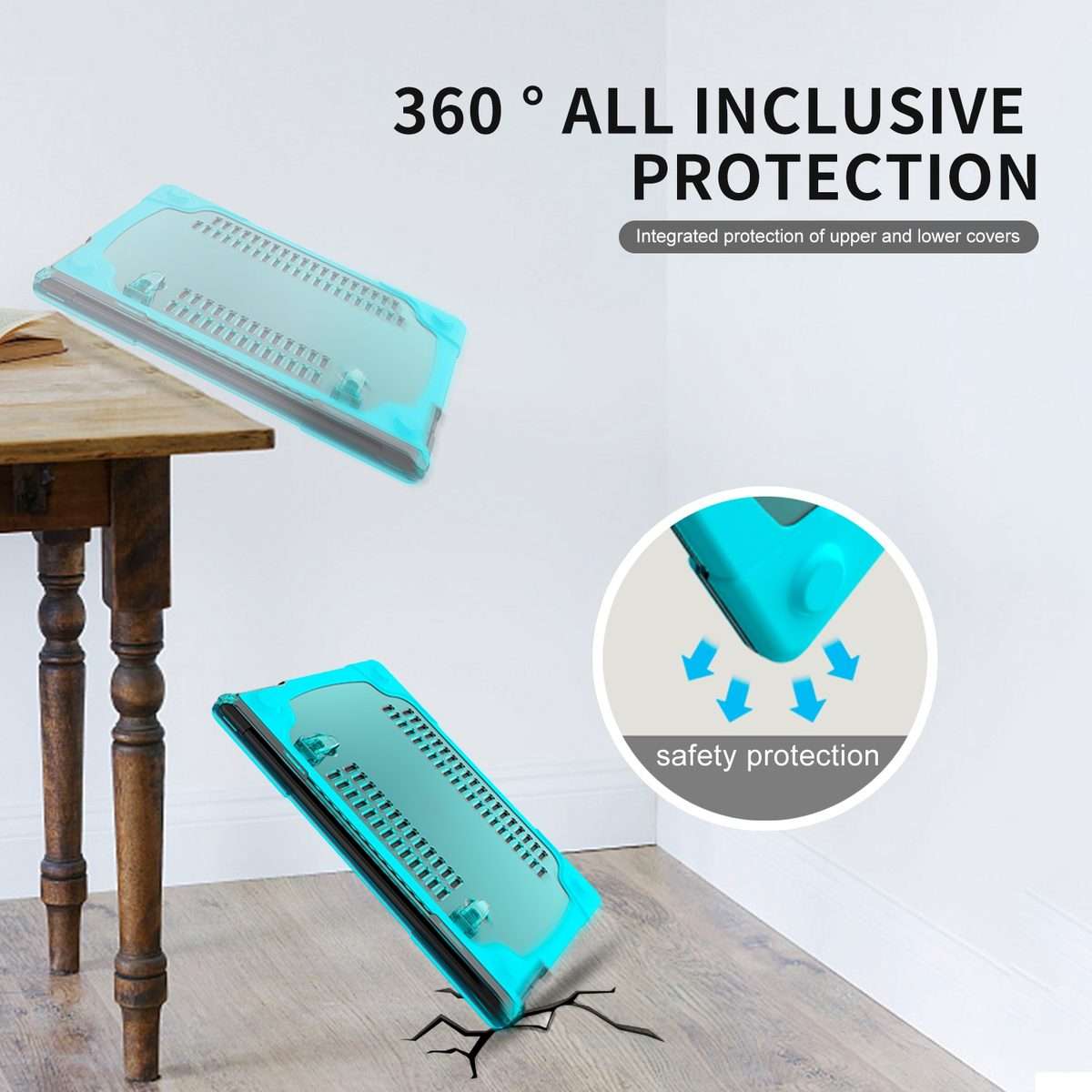 For Microsoft Surface Laptop 2 / 3 / 4 / 5 13.5 inch 1769 / 1867 / 1958 / 1950 Clot ... (Sky Blue)