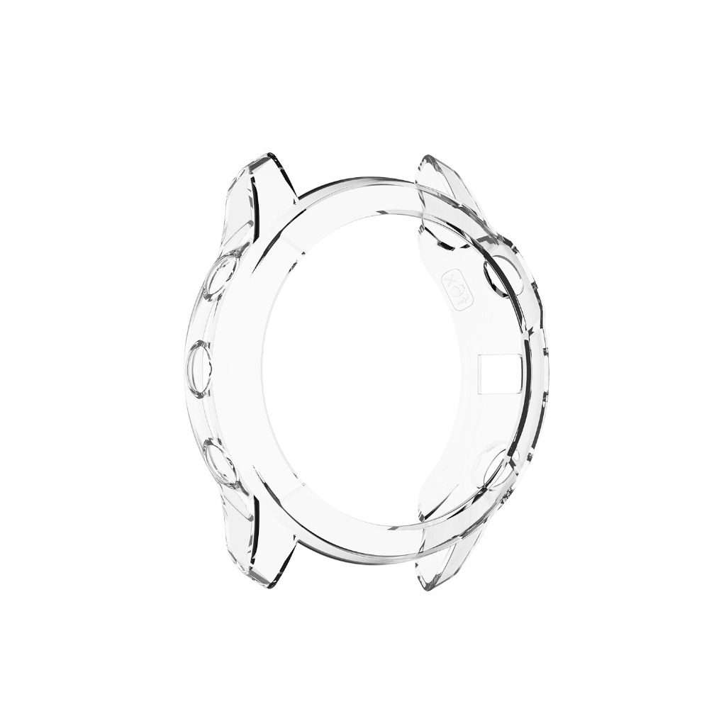 For Garmin Fenix 6X / 6X Pro Smart Watch Half Coverage TPU Protective Case(Transparent)