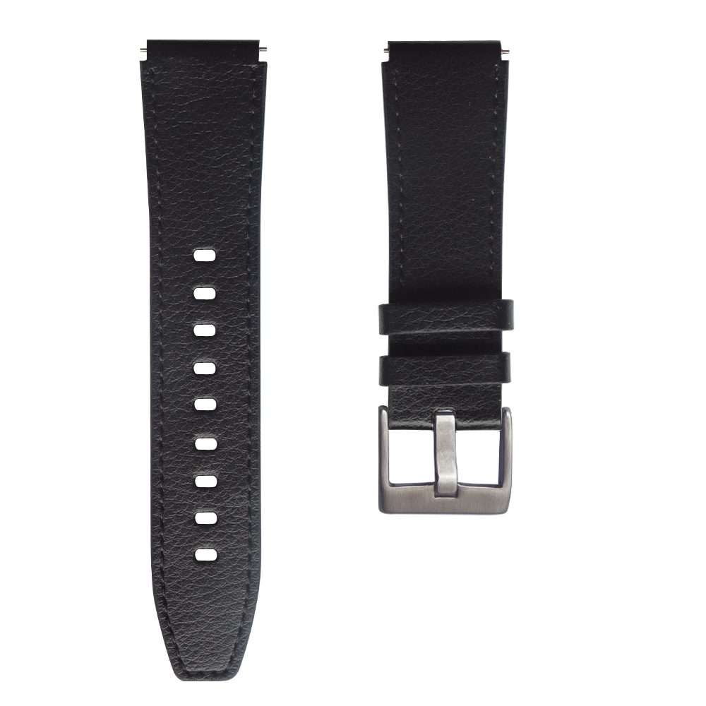 For Huawei Watch GT2 Pro Leather Watch Band(Black)