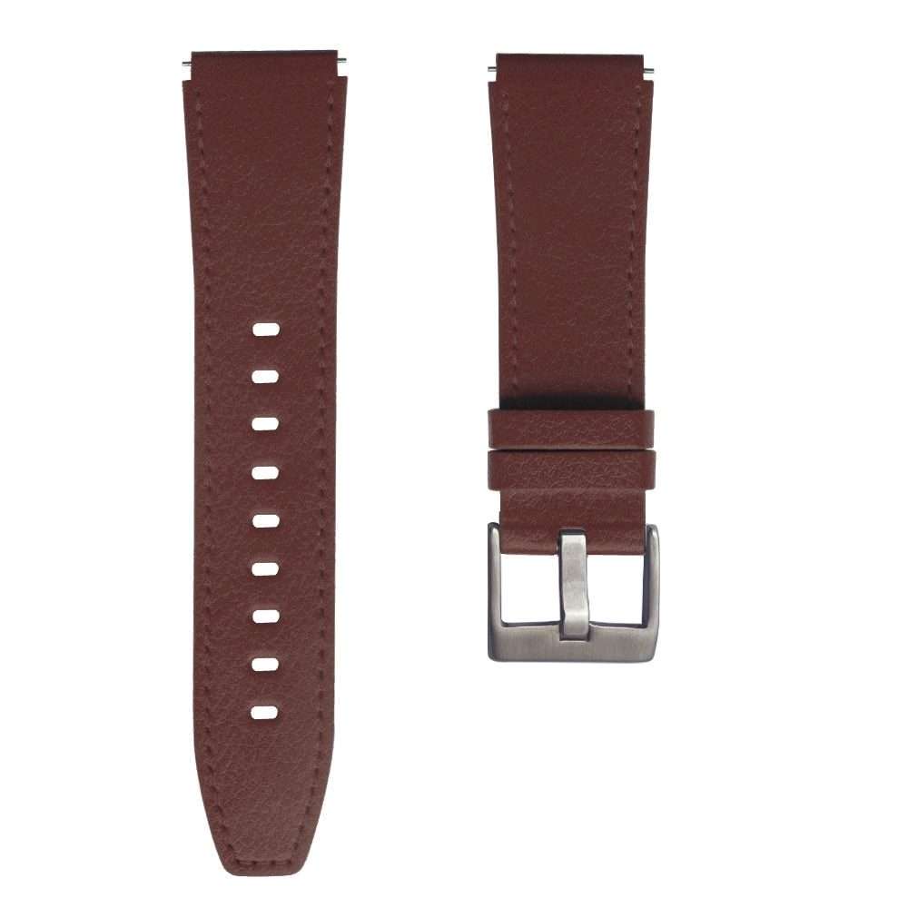For Huawei Watch GT2 Pro Leather Watch Band(Coffee)