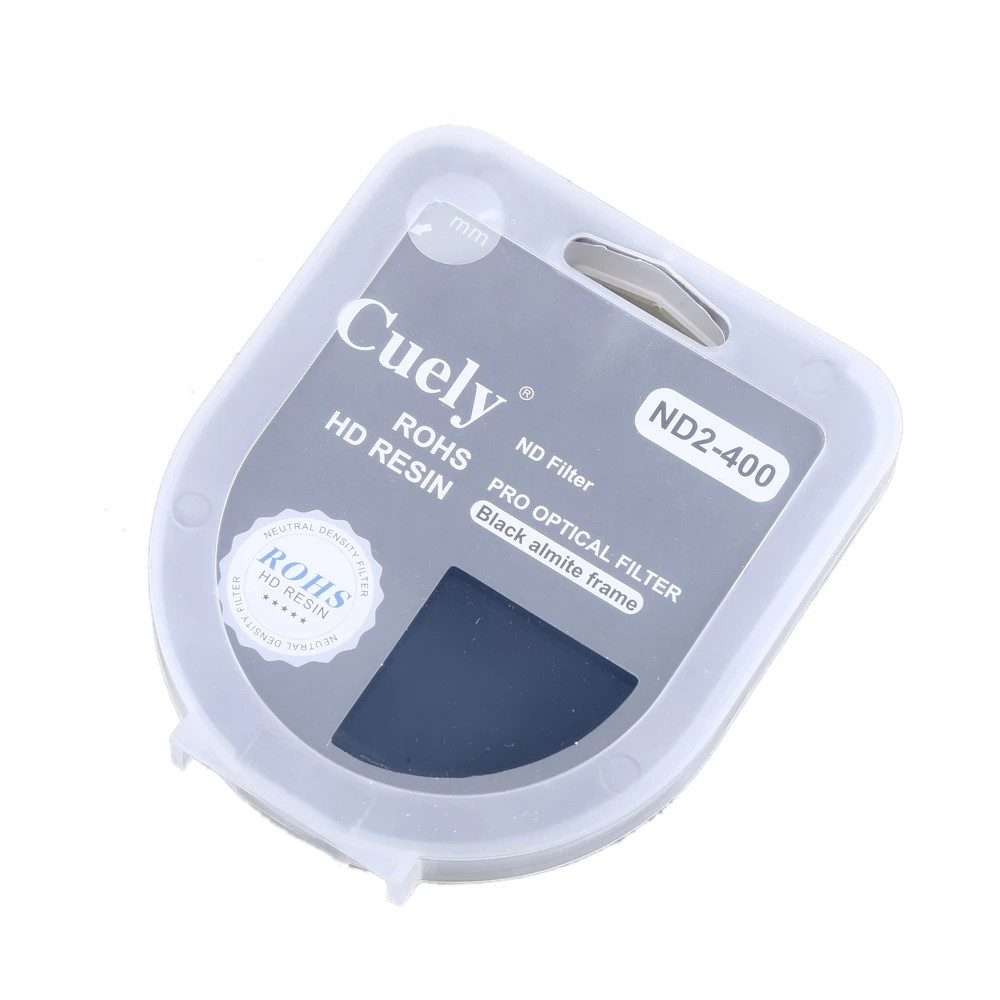 Cuely 62mm ND2-400 ND2 to ND400 ND Filter Lens Neutral Density Adjustable Variable Filter