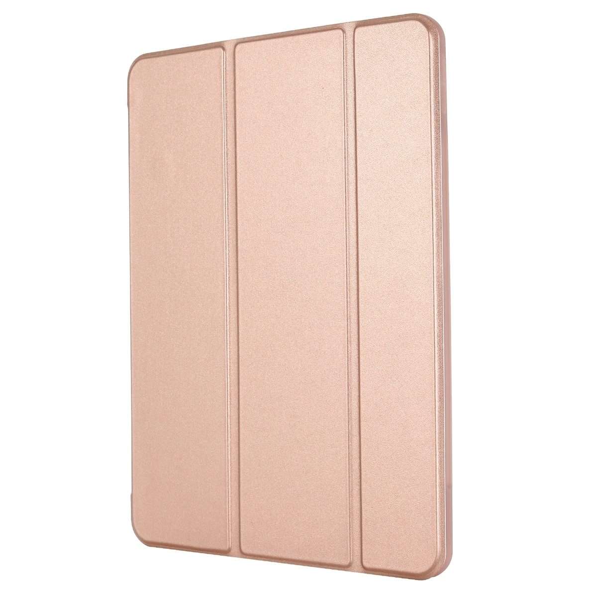 For iPad Pro 12.9 2022 / 2021 / 2020 / 2018 TPU Horizontal Flip Leather Tablet Cas ... (Rose Gold)