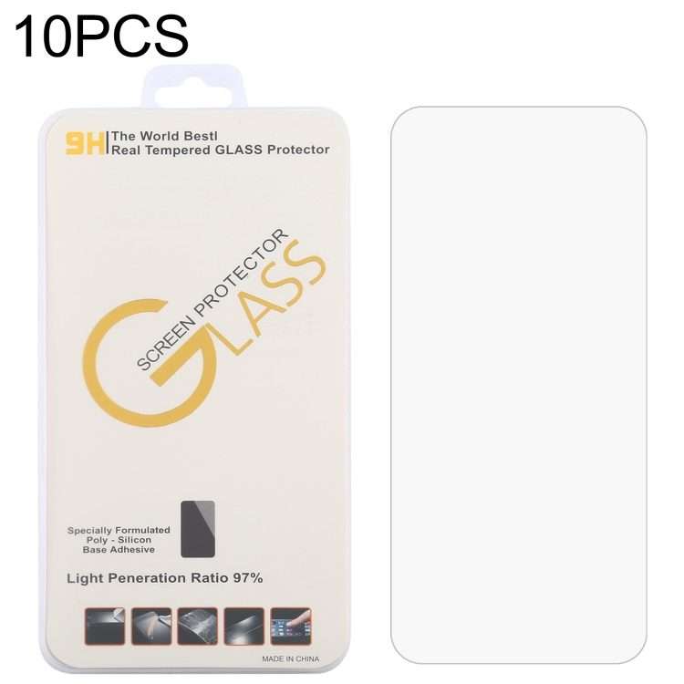 For AGM X5 10 PCS 0.26mm 9H 2.5D Tempered Glass Film