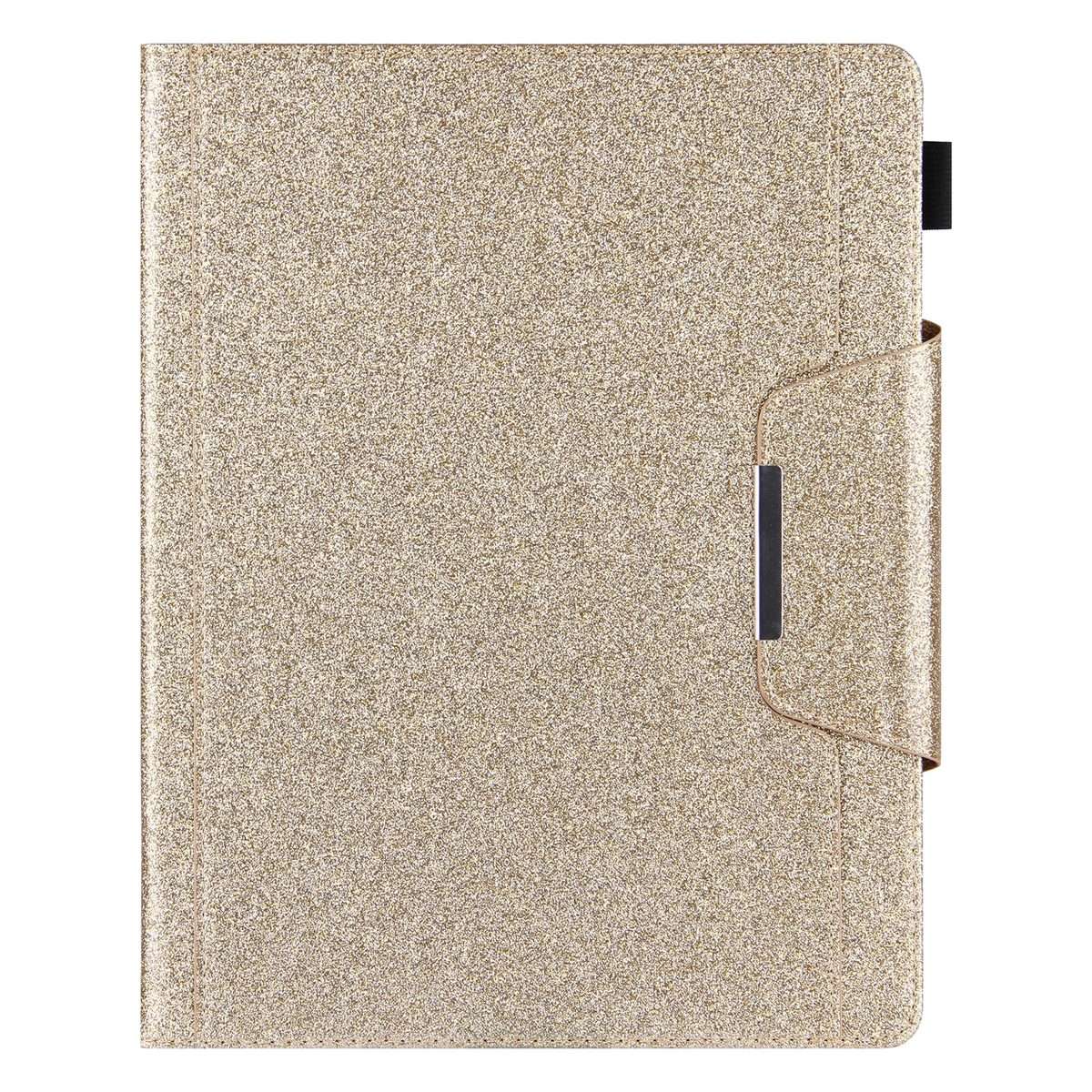 For iPad Pro 12.9 2022 / 2021 / 2020 / 2018 Glitter Powder Horizontal Flip Leather Tabl ... (Gold)
