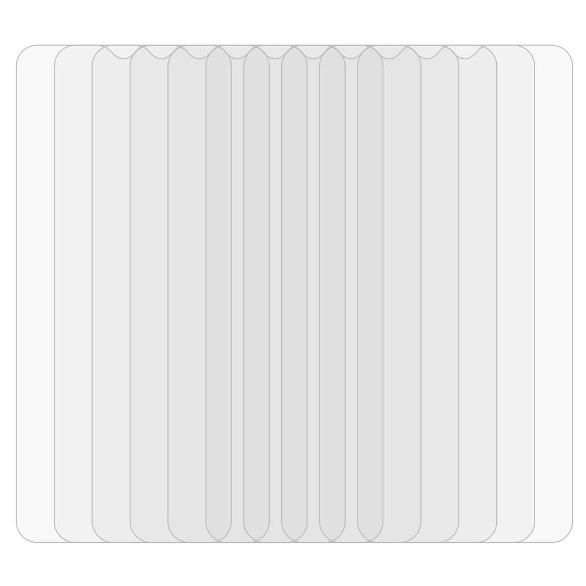 For Lenovo K12 Note 10 PCS 0.26mm 9H 2.5D Tempered Glass Film