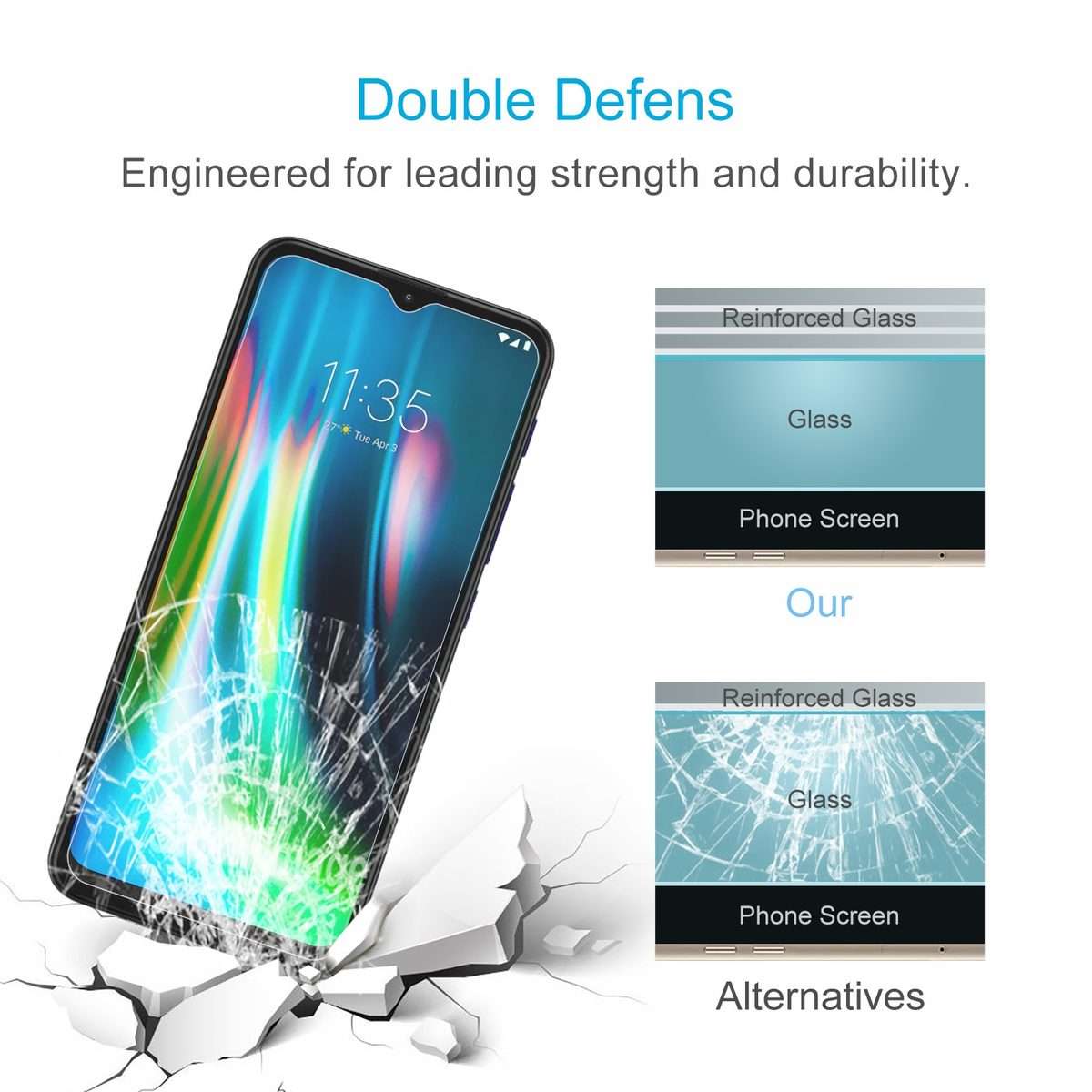For Lenovo K12 Note 10 PCS 0.26mm 9H 2.5D Tempered Glass Film
