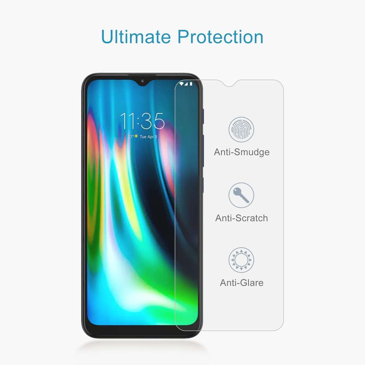 For Lenovo K12 Note 50 PCS 0.26mm 9H 2.5D Tempered Glass Film