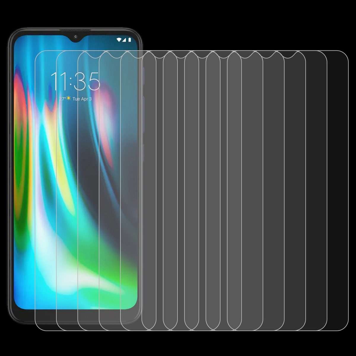 For Lenovo K12 Note 50 PCS 0.26mm 9H 2.5D Tempered Glass Film