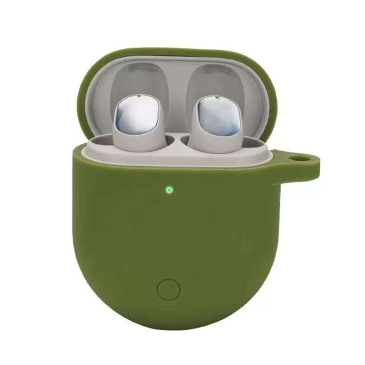 For Xiaomi Redmi AirDots 3 Pro Anti-fall Wireless Earphone Silicone Protective Case(Dark Green)