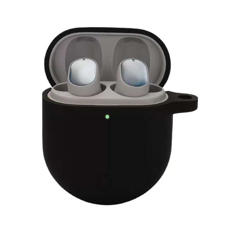 For Xiaomi Redmi AirDots 3 Pro Anti-fall Wireless Earphone Silicone Protective Case(Black)