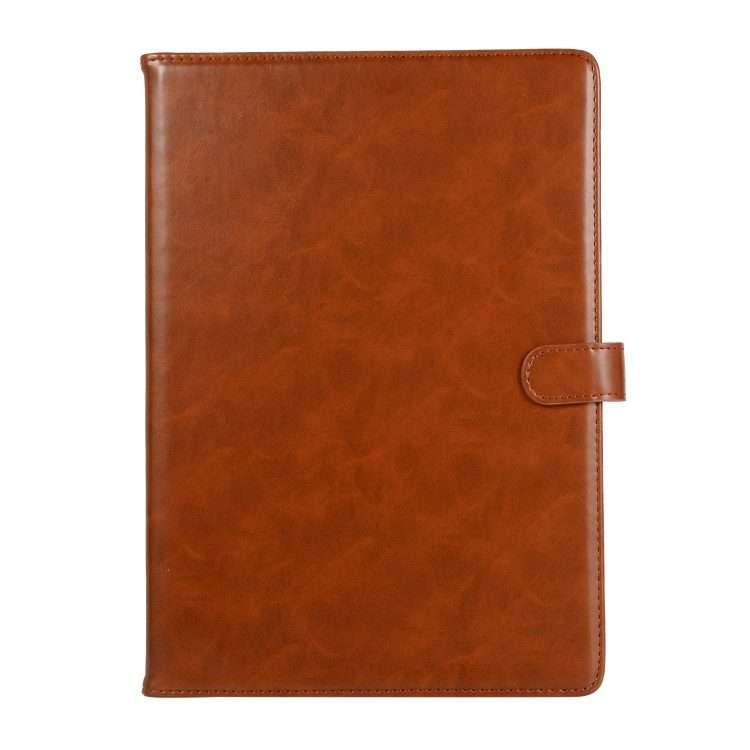 Crazy Horse Texture Horizontal Flip Leather Tablet Case with Buckle & Holder & Card Sl ... (Brown)