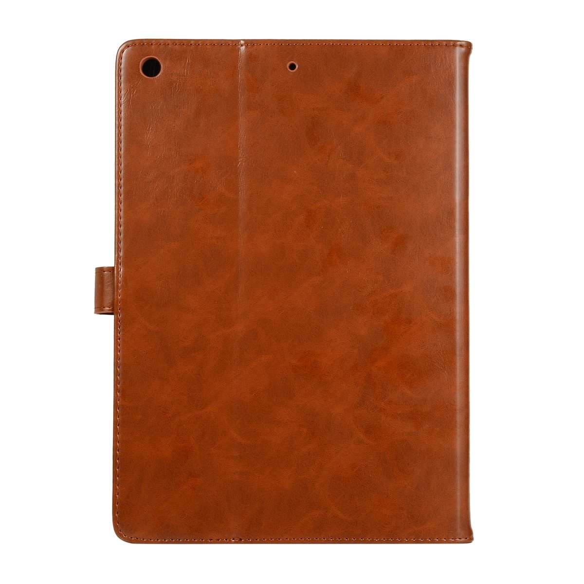 Crazy Horse Texture Horizontal Flip Leather Tablet Case with Buckle & Holder & Card Sl ... (Brown)
