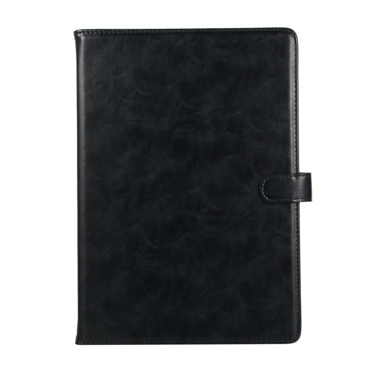 Crazy Horse Texture Horizontal Flip Leather Tablet Case with Buckle & Holder & Card Sl ... (Black)