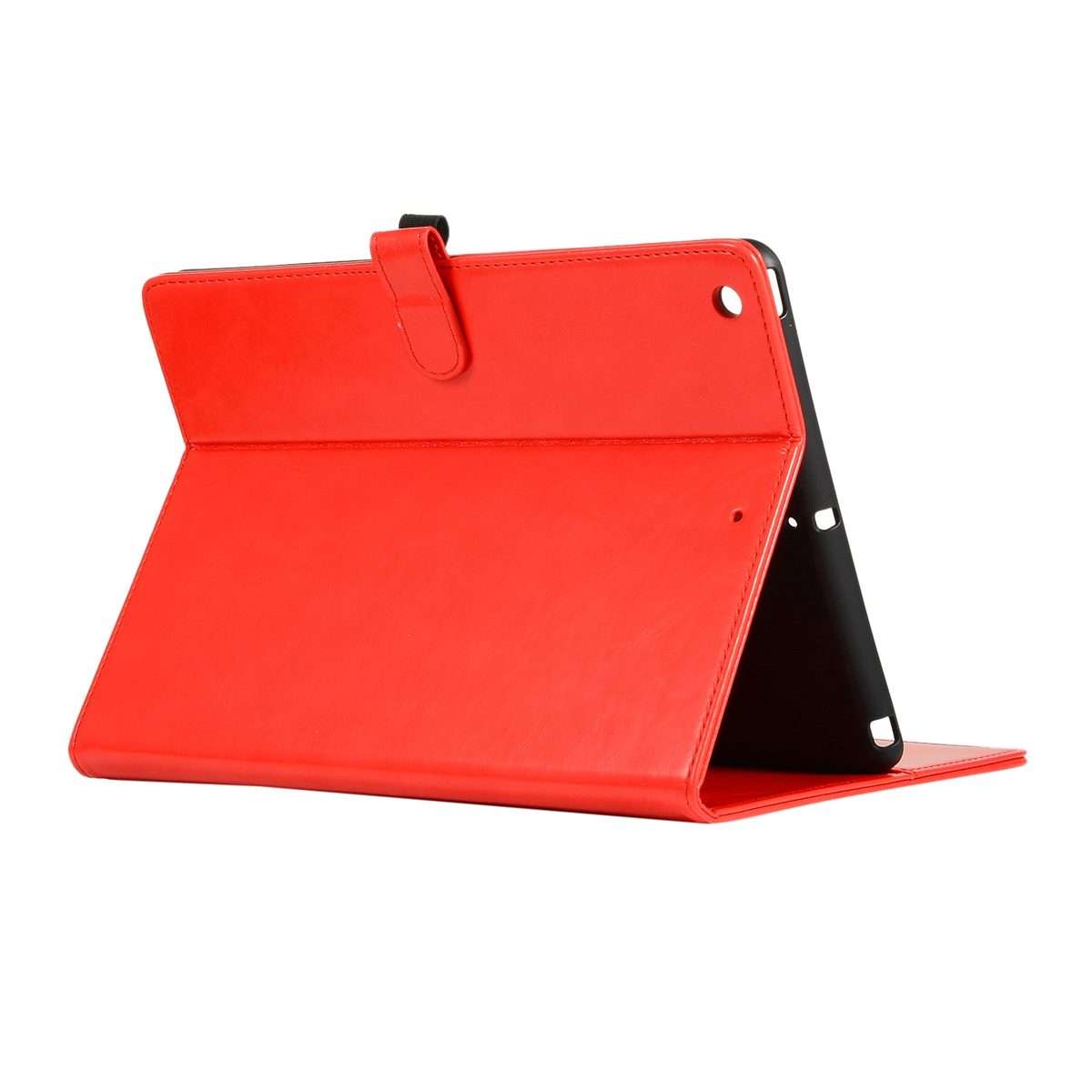 Crazy Horse Texture Horizontal Flip Leather Tablet Case with Buckle & Holder & Card Sl ... (Black)