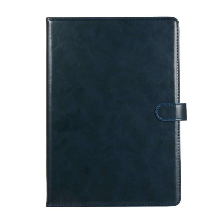 Crazy Horse Texture Horizontal Flip Leather Tablet Case with Buckle & Holder & Ca ... (Dark Green)