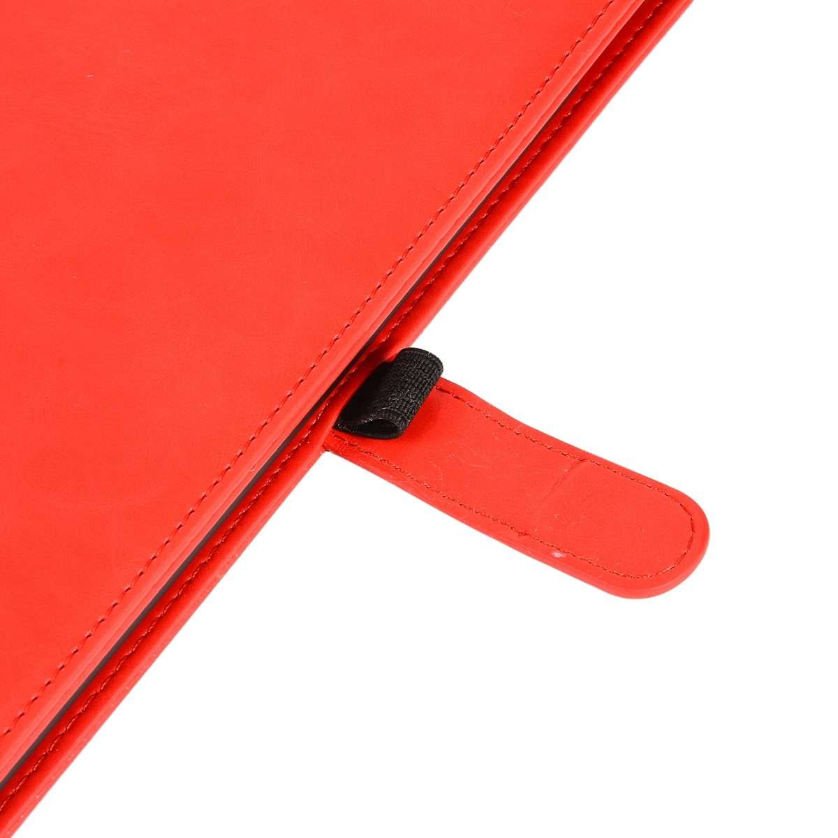 Crazy Horse Texture Horizontal Flip Leather Tablet Case with Buckle & Holder & Card ... (Wine Red)