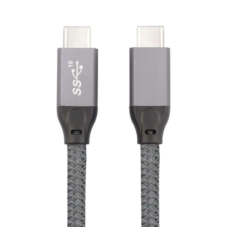 100W USB-C / Type-C Male to USB-C / Type-C Male Full-function Data Cable with E-mark, Cable Length