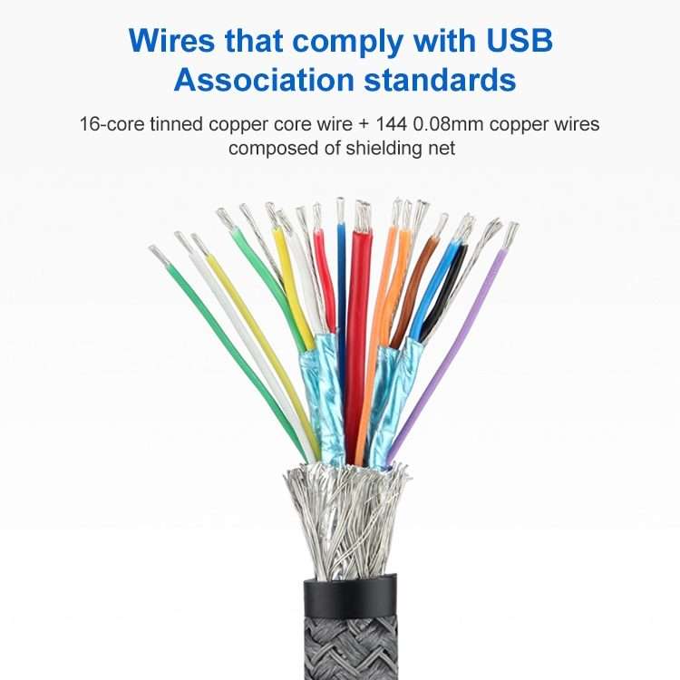 100W USB-C / Type-C Elbow to USB-C / Type-C Male Full-function Data Cable with E-mark, Cable Lengt