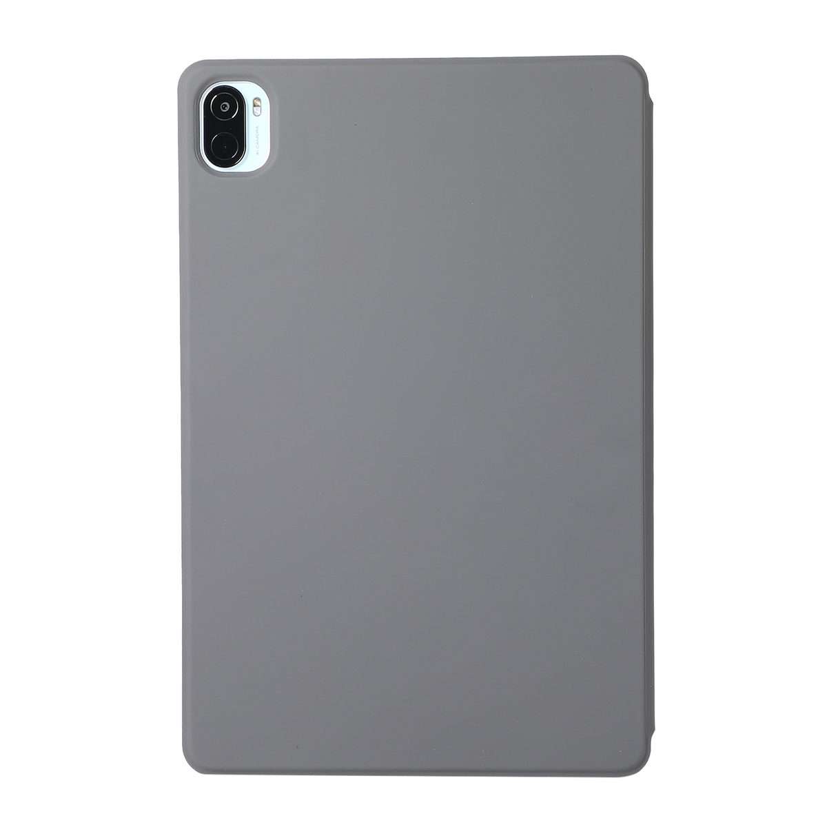 For Xiaomi Pad 5 / Pad 5 Pro Solid Color Magnetic Horizontal Flip Leather Case with Holder(Grey)