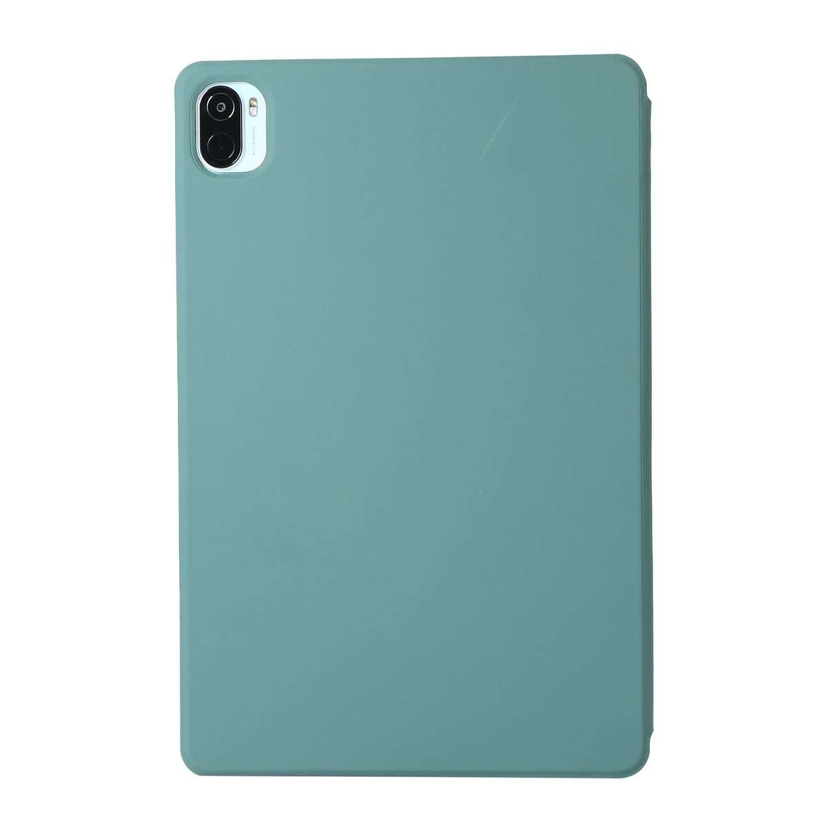For Xiaomi Pad 5 / Pad 5 Pro Solid Color Magnetic Horizontal Flip Leather ... (Pine Needle Green)