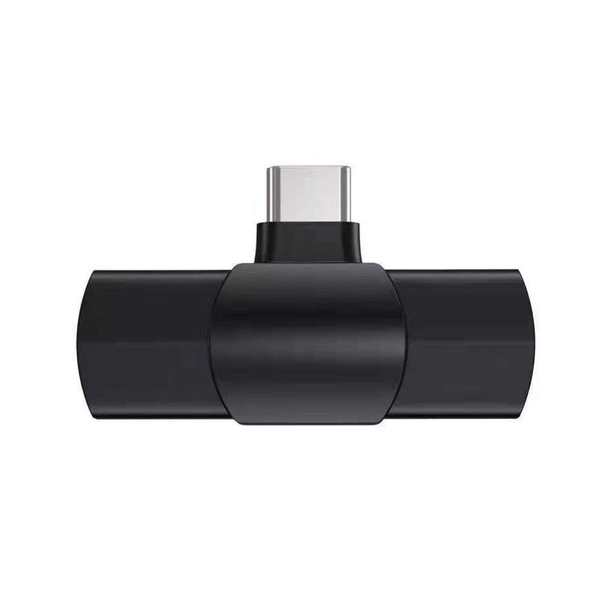Type-C / USB-C Interface Mini Lavalier Microphone(Black)