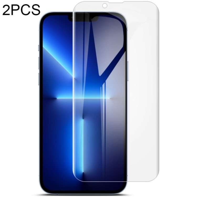 For iPhone 13 Pro Max 2pcs IMAK Curved Full Screen Hydrogel Film Front Protector