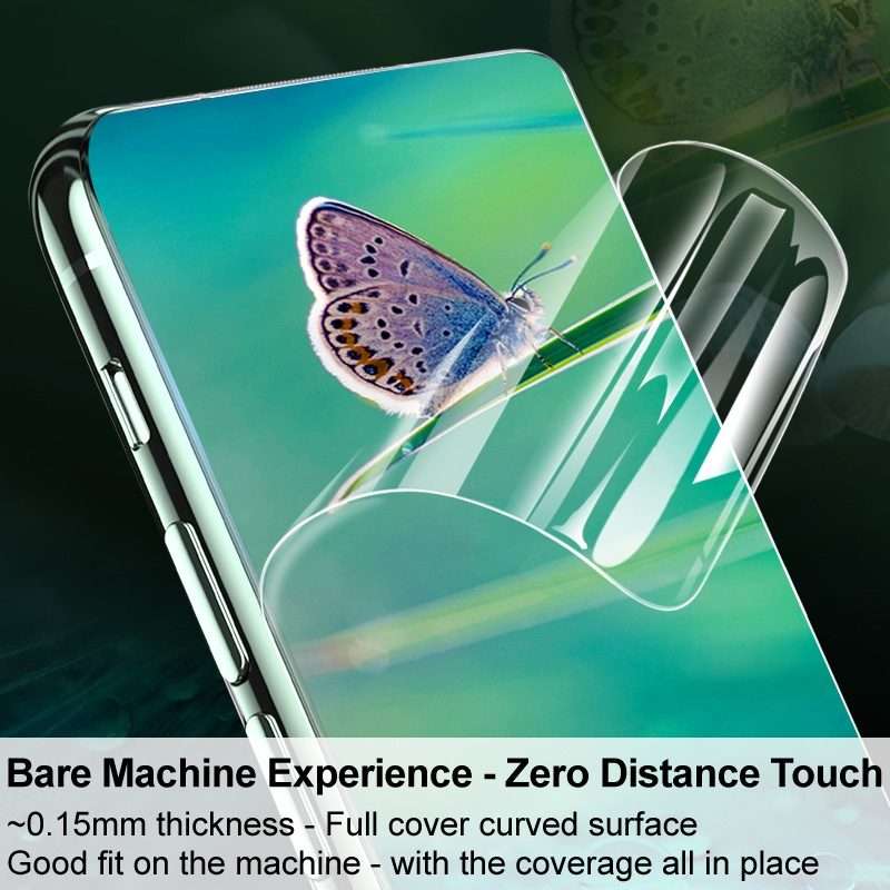 For iPhone 13 Pro Max 2pcs IMAK Curved Full Screen Hydrogel Film Front Protector