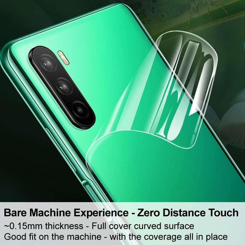 For iPhone 13 Pro Max 2pcs IMAK Curved Full Screen Hydrogel Film Back Protector