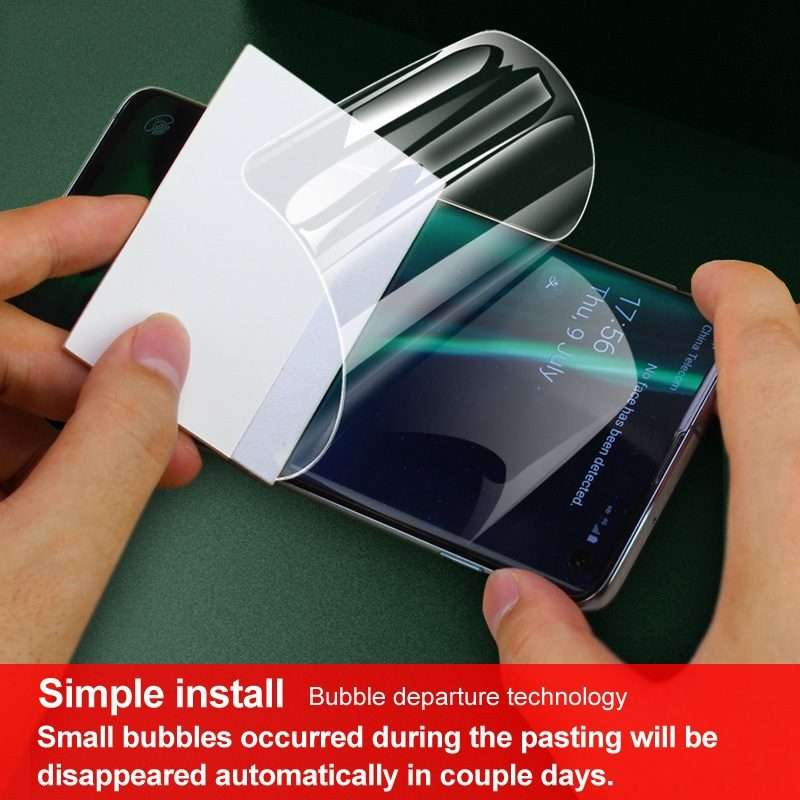 For iPhone 13 Pro Max 2pcs IMAK Curved Full Screen Hydrogel Film Back Protector