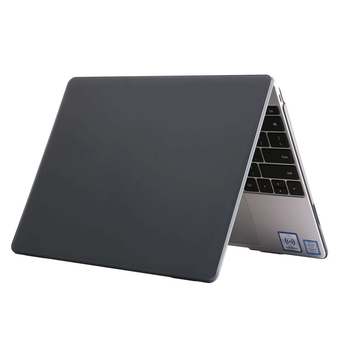 For Huawei MateBook 14 inch 2020 Dragon Version Shockproof Crystal Laptop Protective Case(Black)