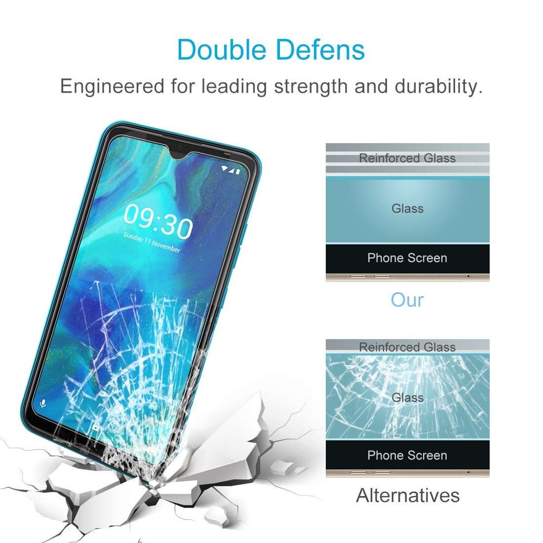 For Tecno Pop 5 10 PCS 0.26mm 9H 2.5D Tempered Glass Film