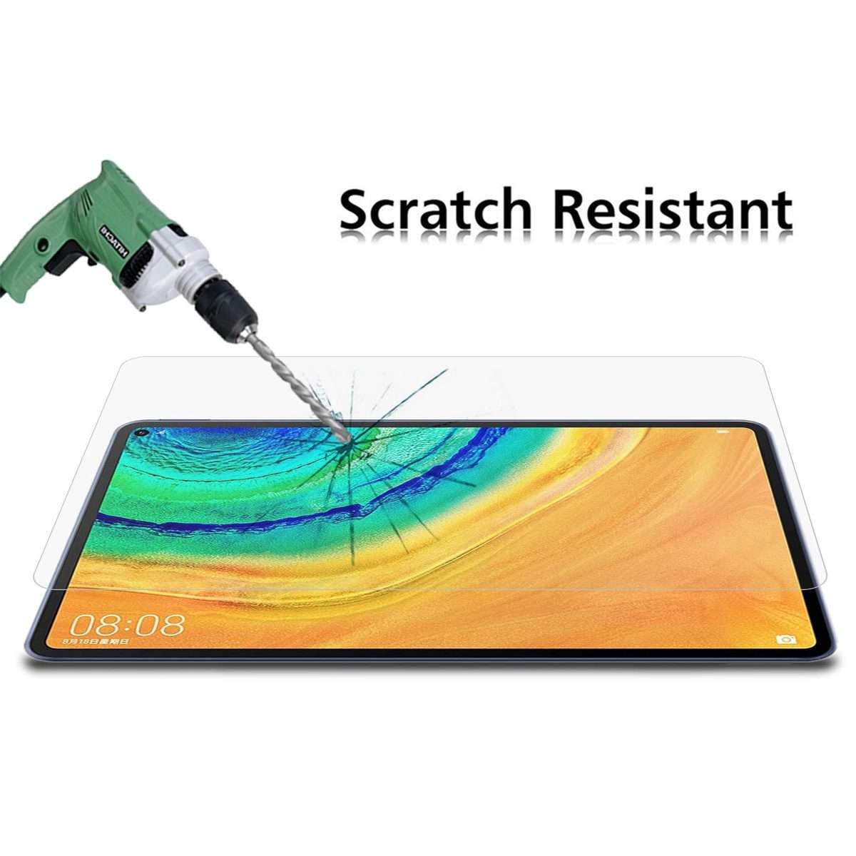 25 PCS 9H 2.5D Explosion-proof Tempered Tablet Glass Film For Huawei MatePad Pro 5G