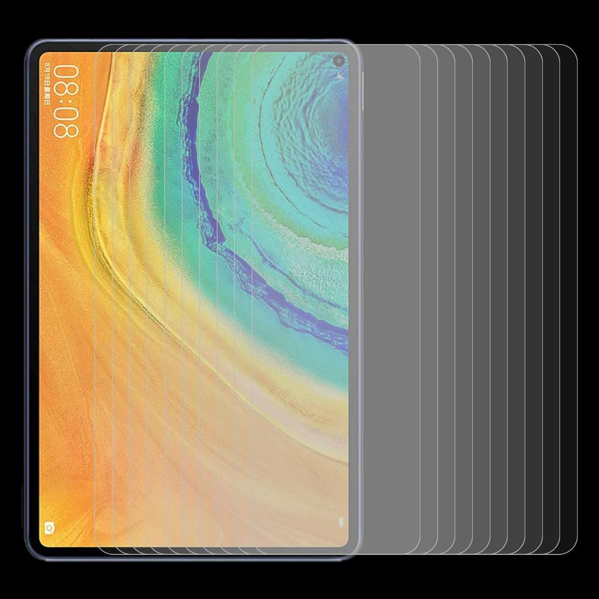 25 PCS 9H 2.5D Explosion-proof Tempered Tablet Glass Film For Huawei MatePad Pro 5G