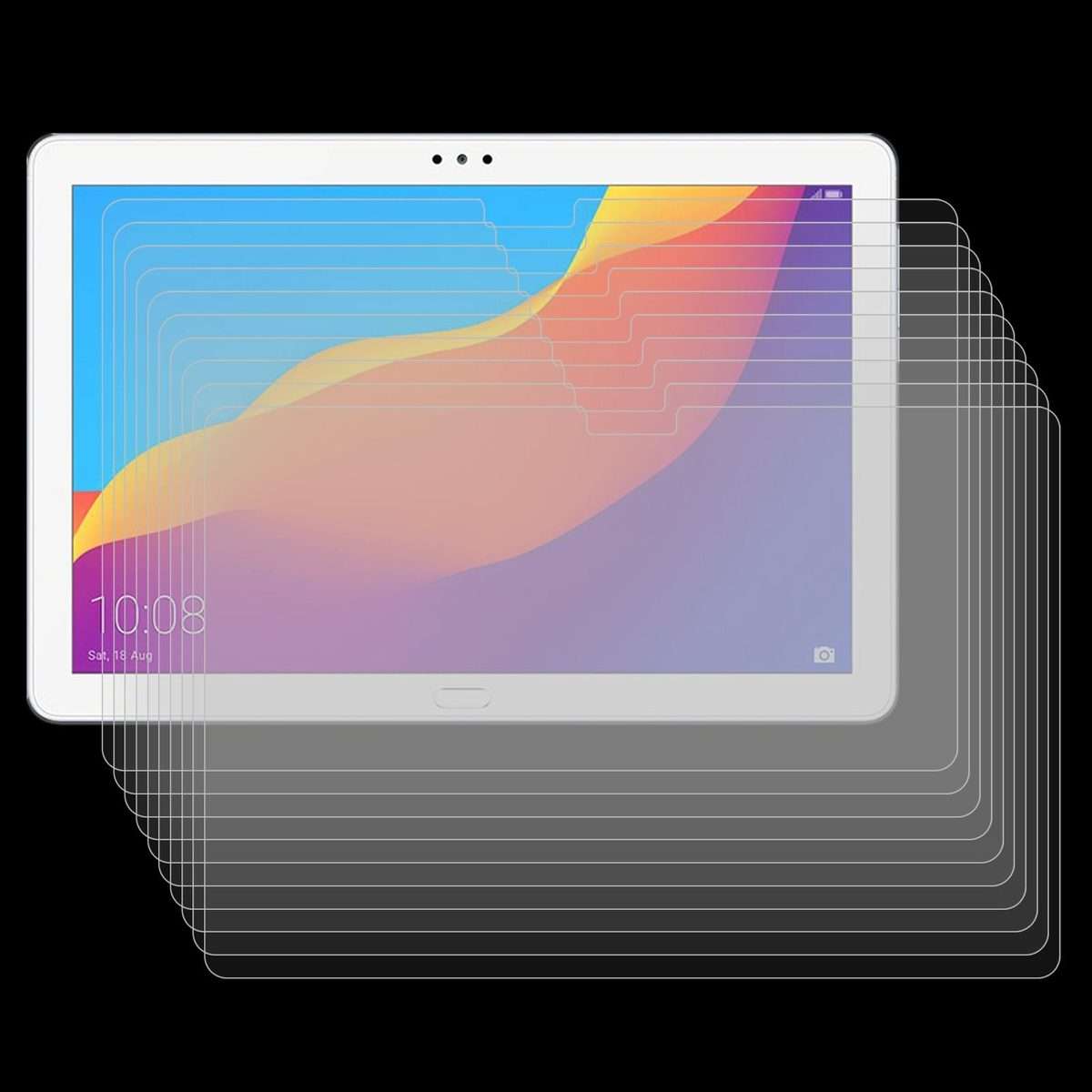 25 PCS 9H 2.5D Explosion-proof Tempered Tablet Glass Film For Honor Pad 5 10.1
