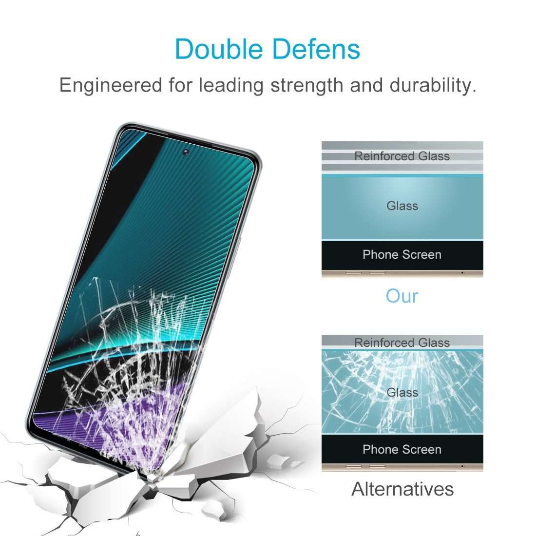 10 PCS 0.26mm 9H 2.5D Tempered Glass Film For Infinix Note 11s / Note 11 Pro