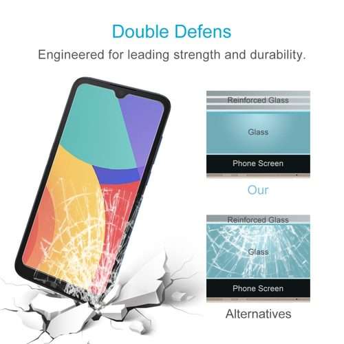 10 PCS 0.26mm 9H 2.5D Tempered Glass Film For Alcatel 1L Pro 2021