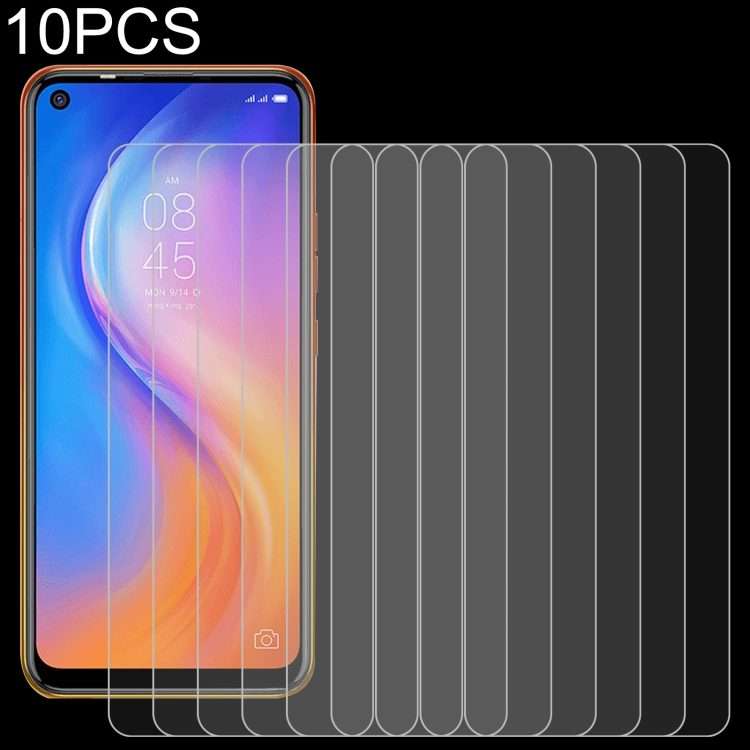10 PCS 0.26mm 9H 2.5D Tempered Glass Film For Tecno Spark 5