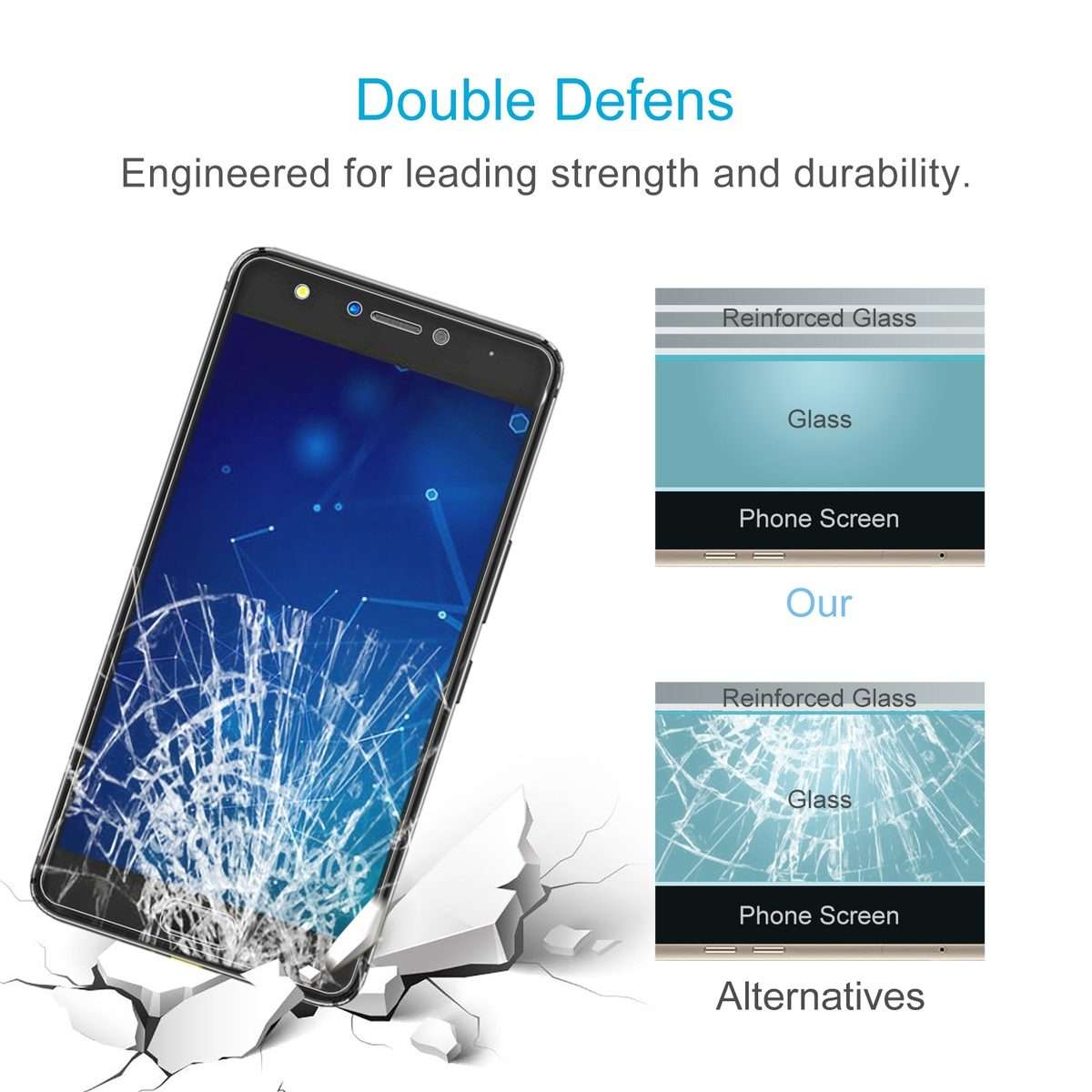 10 PCS 0.26mm 9H 2.5D Tempered Glass Film For Infinix NOTE 4 Pro