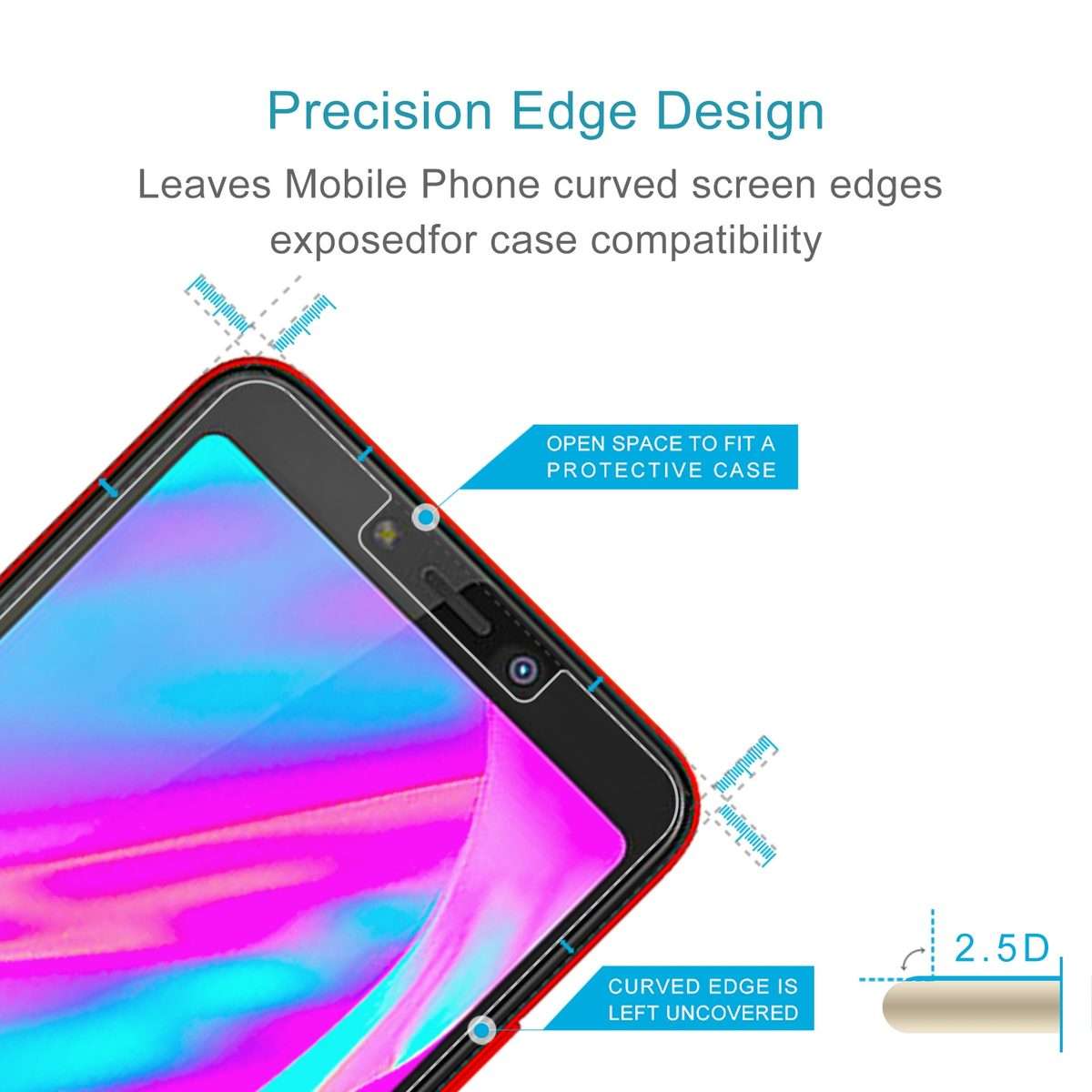 10 PCS 0.26mm 9H 2.5D Tempered Glass Film For Infinix Smart 2 Pro