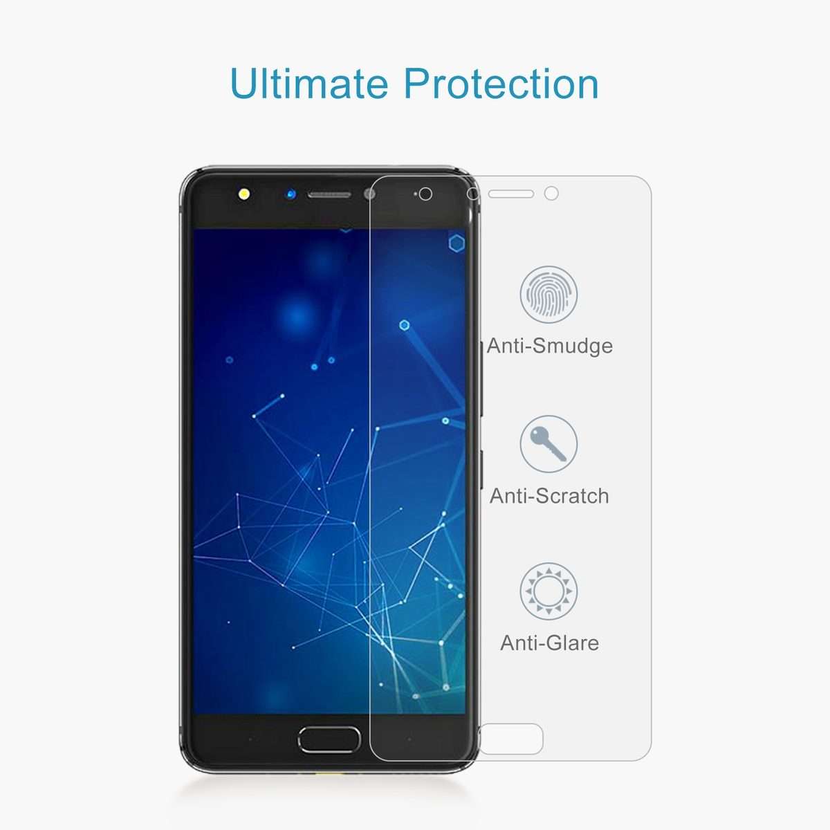 50 PCS 0.26mm 9H 2.5D Tempered Glass Film For Infinix NOTE 4 Pro