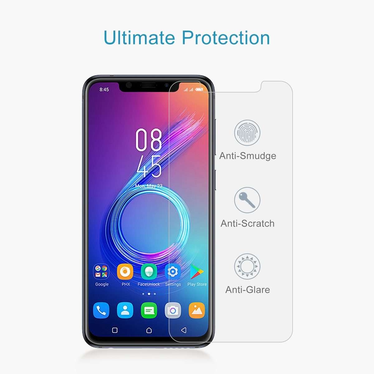 50 PCS 0.26mm 9H 2.5D Tempered Glass Film For Infinix Zero 6 Pro
