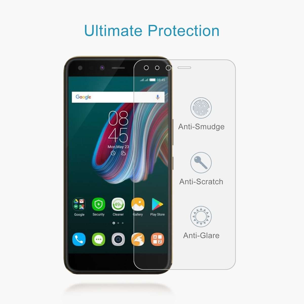 10 PCS 0.26mm 9H 2.5D Tempered Glass Film For Infinix Zero 5