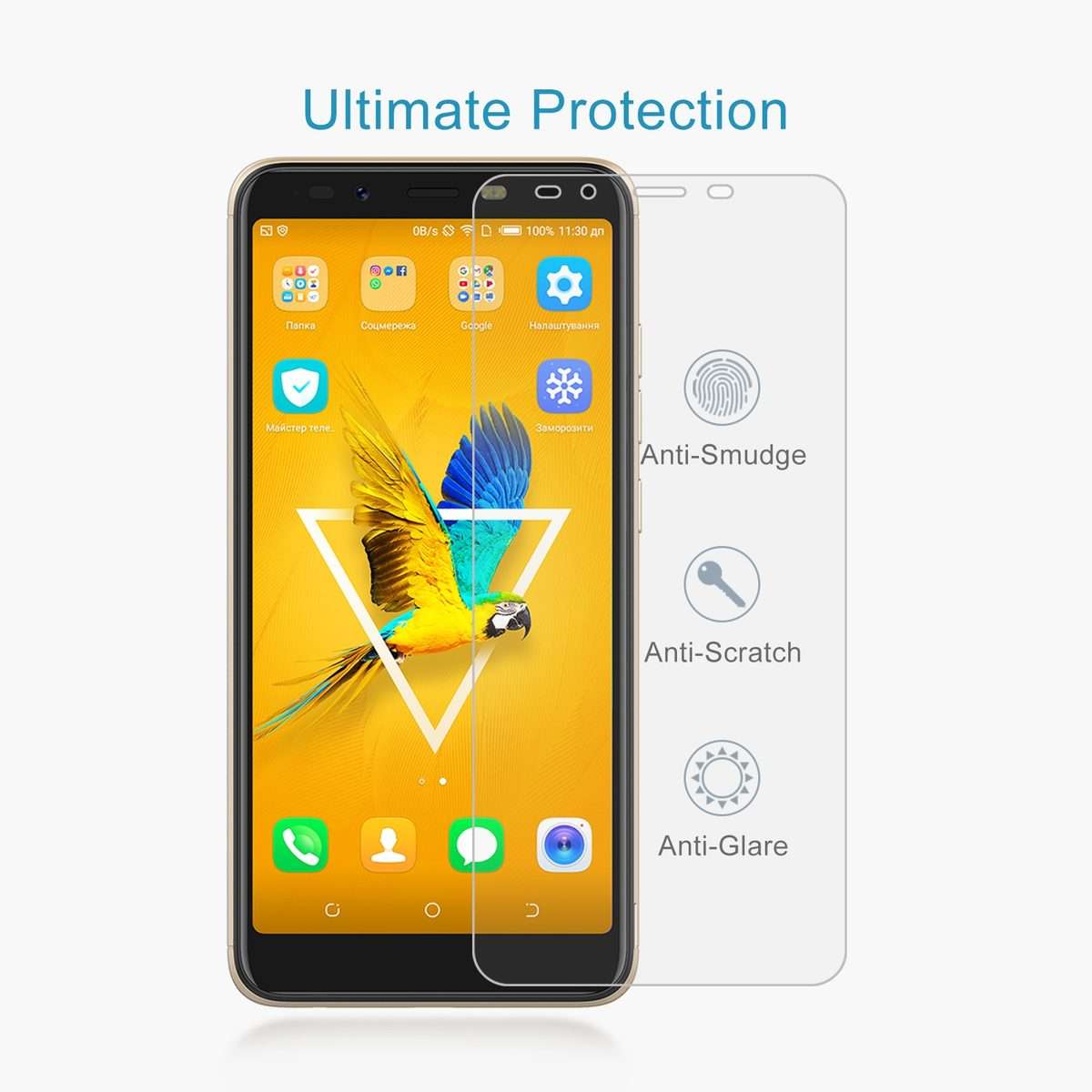 10 PCS 0.26mm 9H 2.5D Tempered Glass Film For Tecno POP 1s Pro